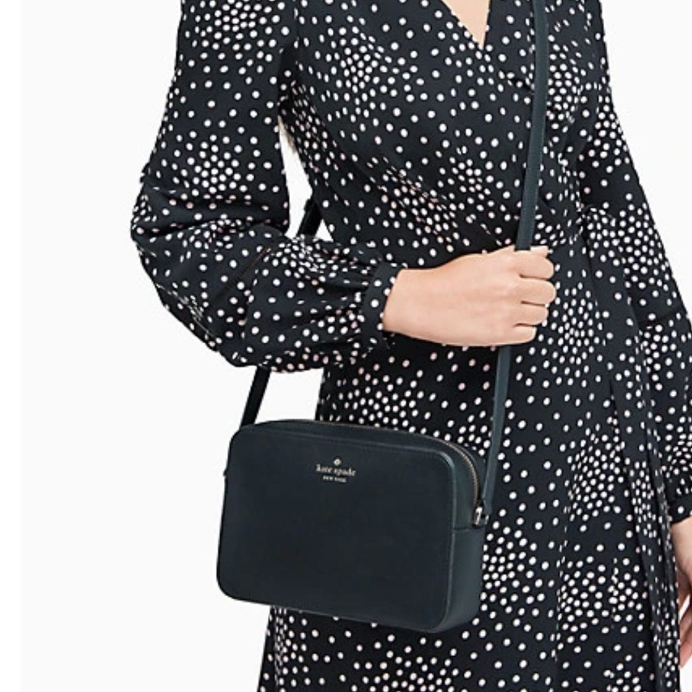 NWT KATE SPADE Harper Crossbody Purse Bag Black